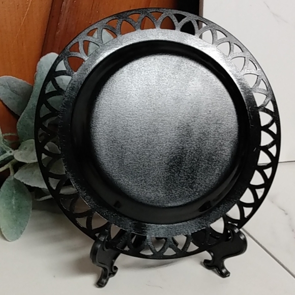 Russian Folk Art Metal Wall Plate Folk Art - Picture 3 of 10